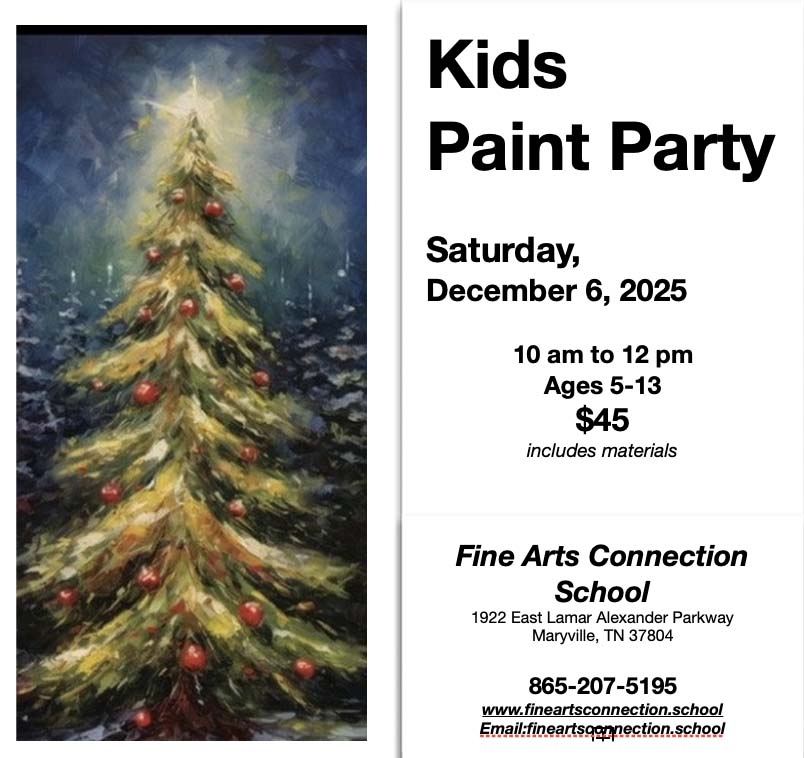 Kids Paint Party December 2025