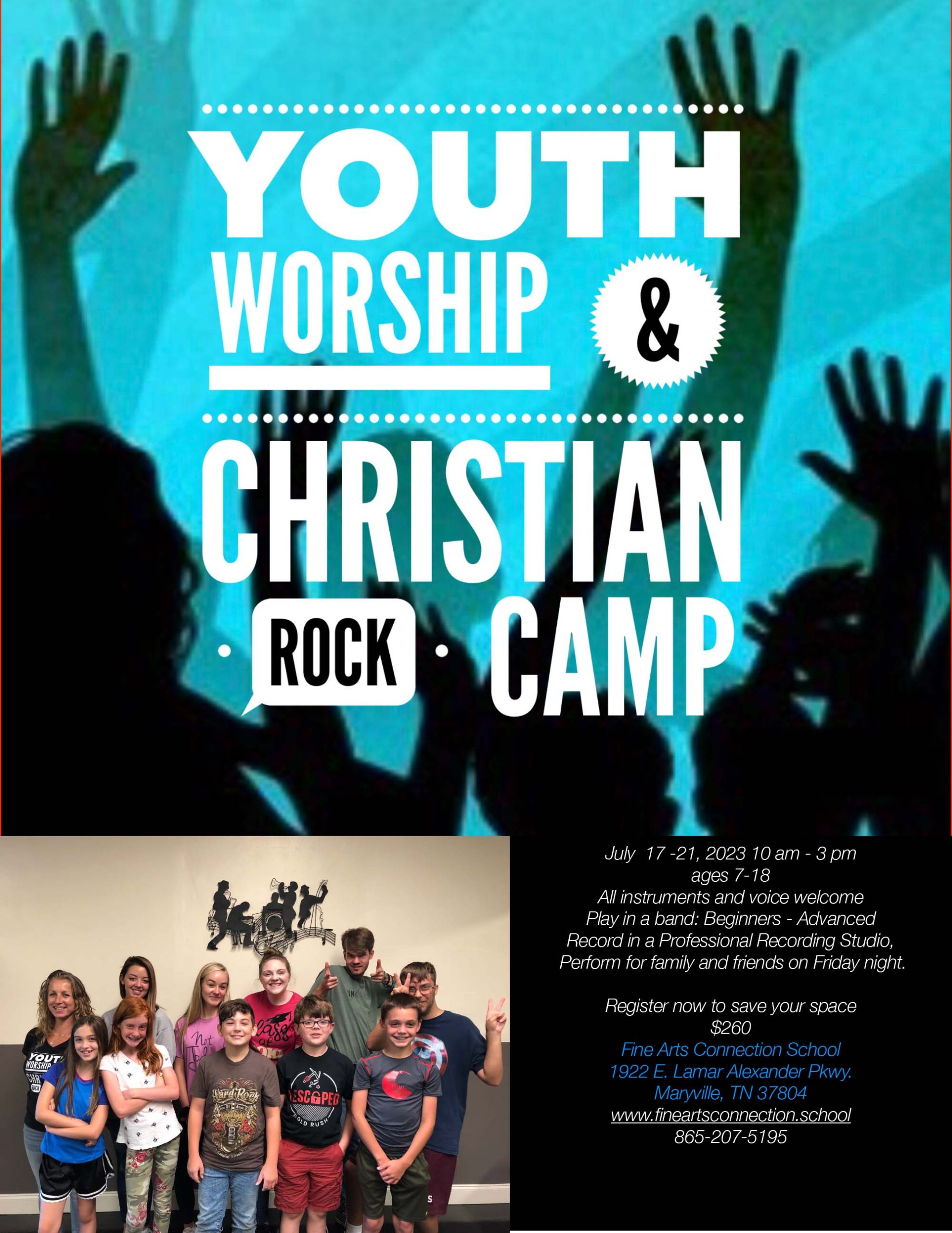 2023 worship & christian rock camp