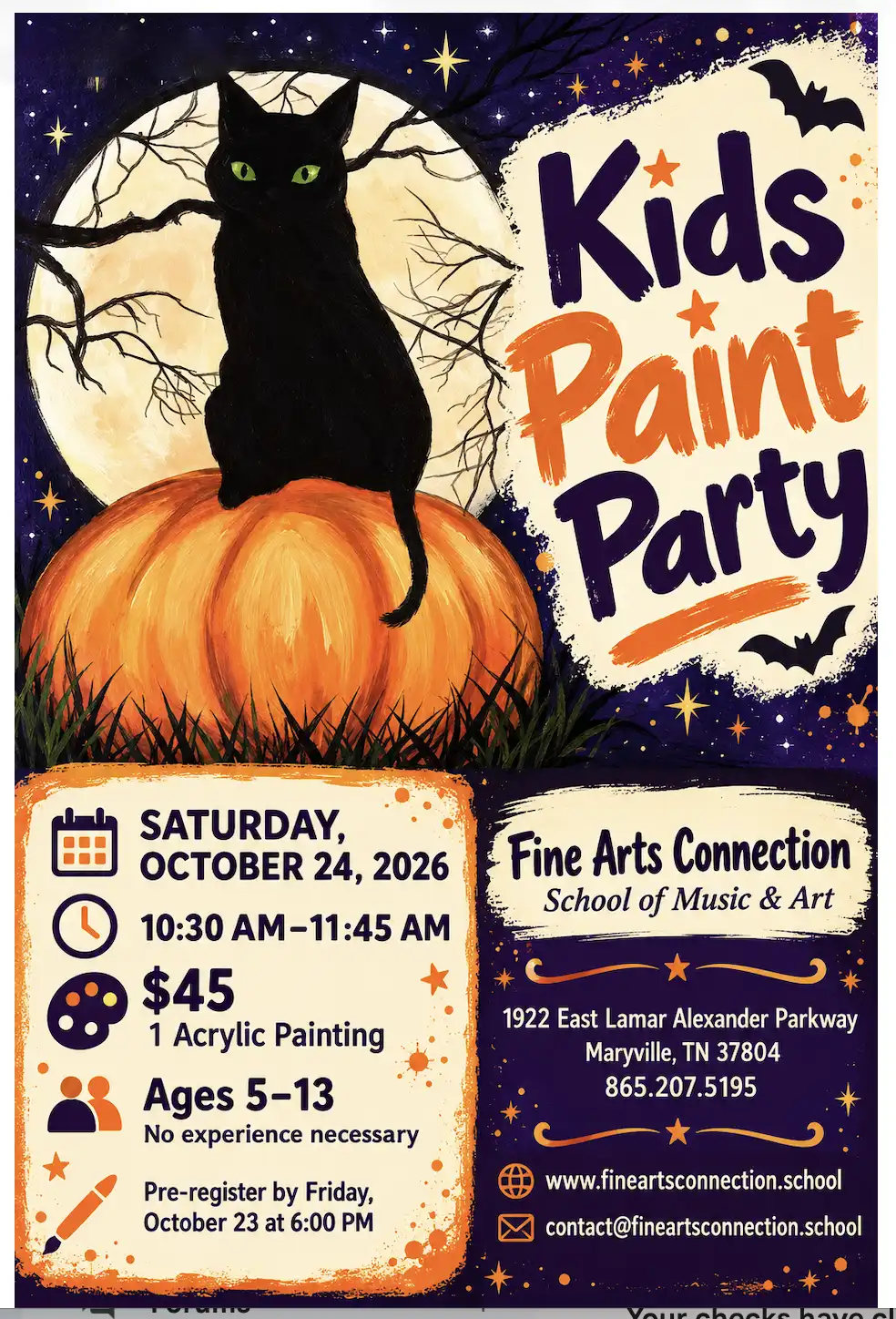 Kids Paint Party