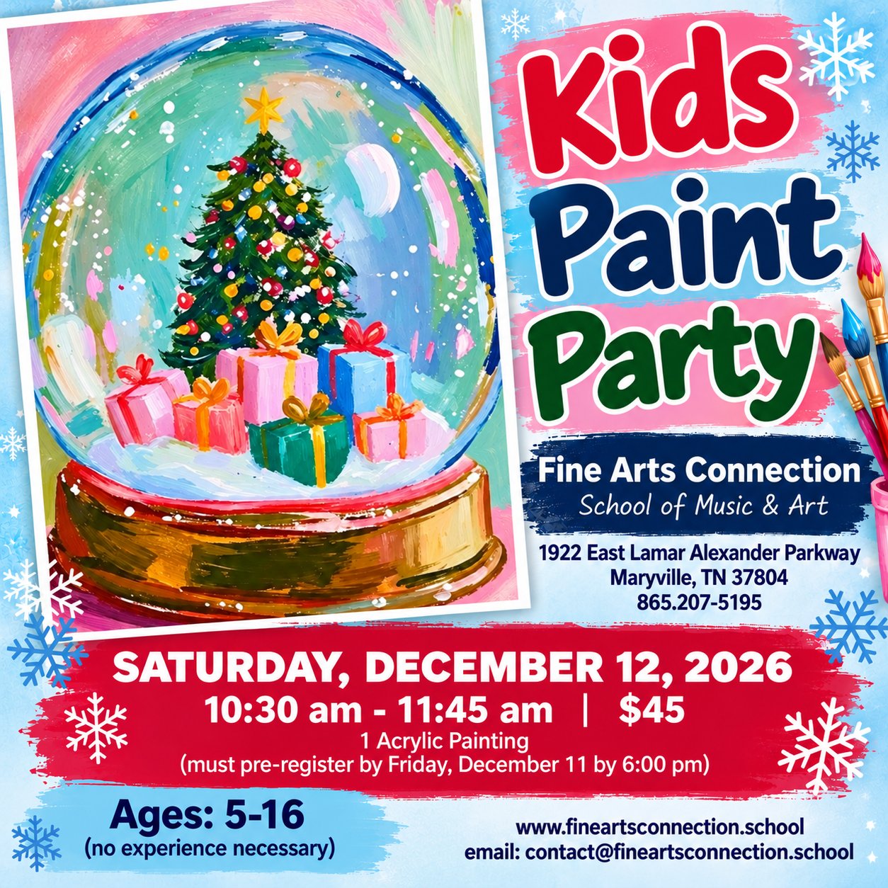 Paint Party December