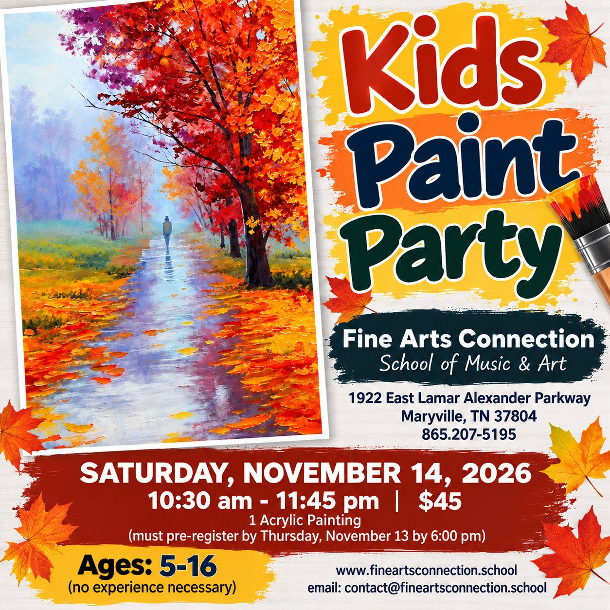 Paint Party November